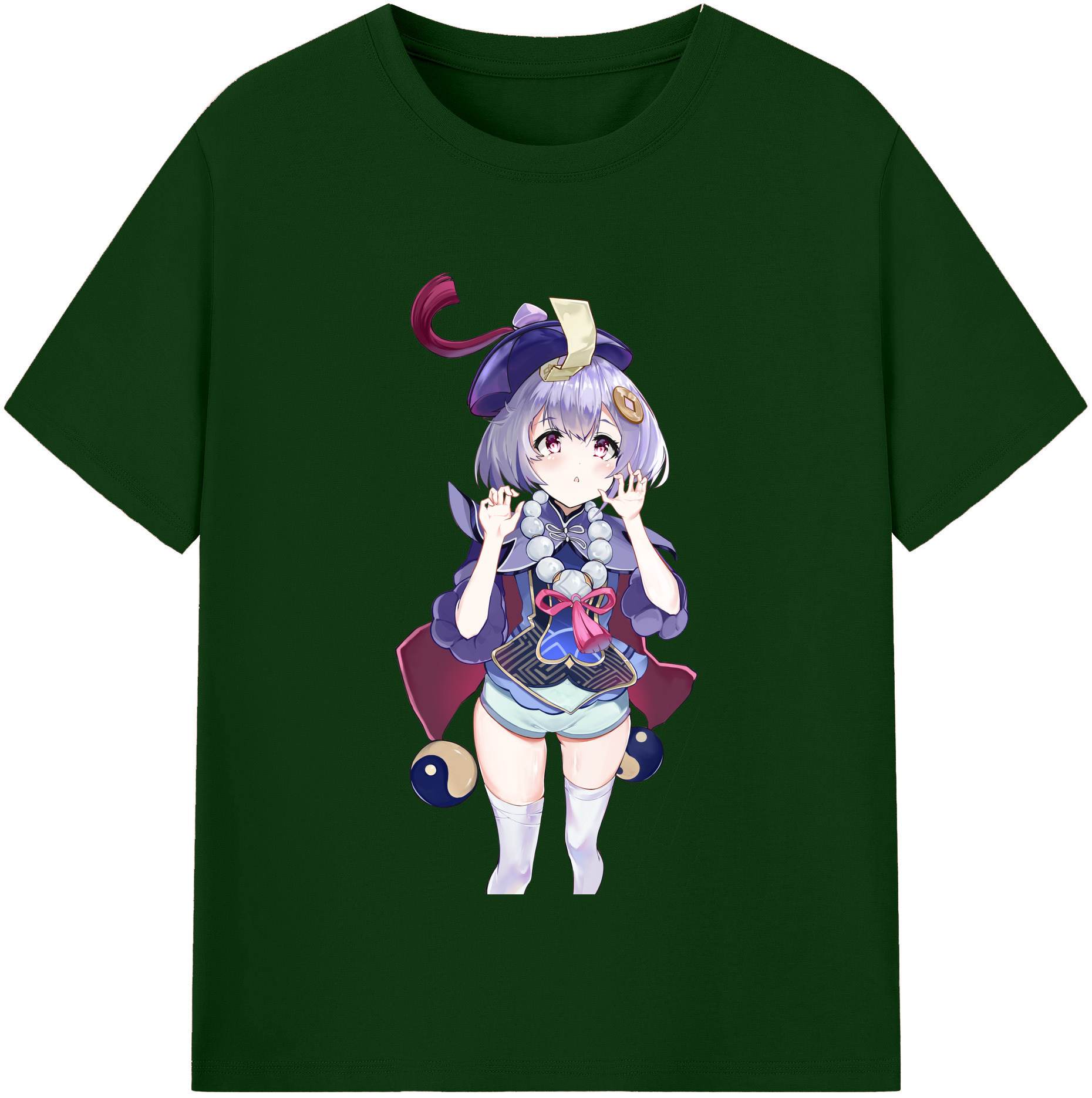 げんし神 七七 なな  genshin Nana 綿100％半袖Tシャツ（フロントプリント）